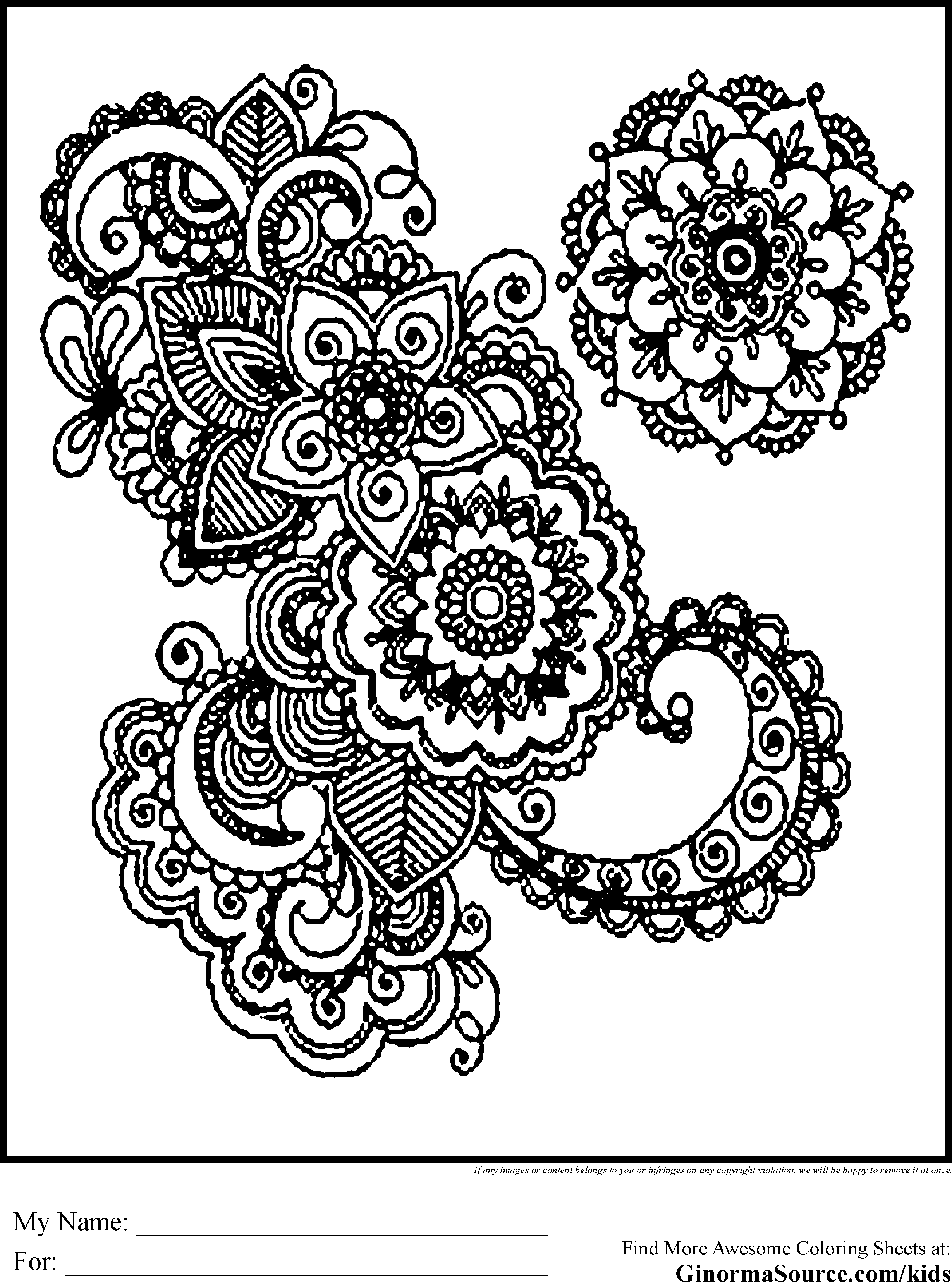 126+ Spectacular Detailed Pattern Coloring Pages Printable