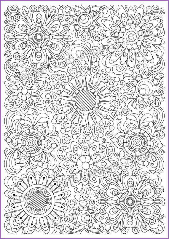 34+ Joyful Detailed Pattern Coloring Pages Printable