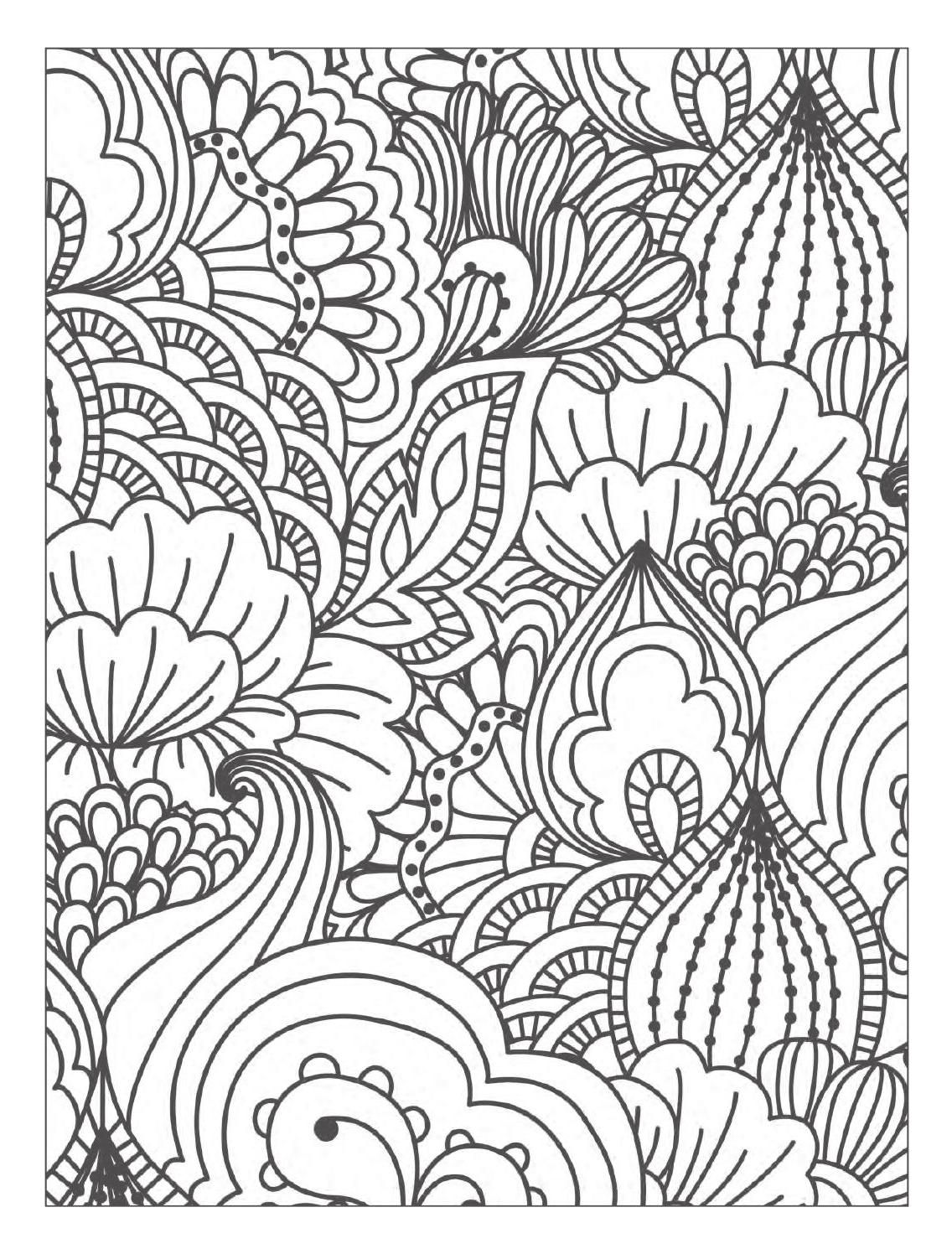 43+ Spectacular Detailed Pattern Coloring Pages Printable