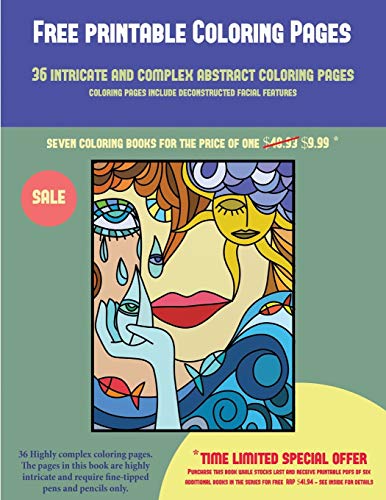 92+ Unique Complex Abstract Coloring Pages Printable