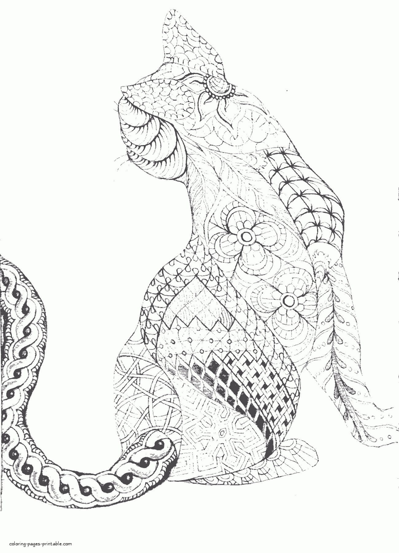 animal coloring pages for adults gif jpg