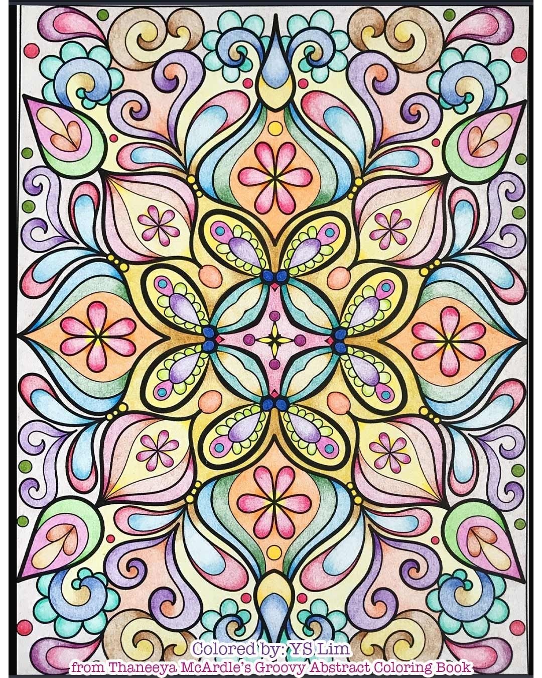 159+ Artistic Complex Abstract Coloring Pages Printable