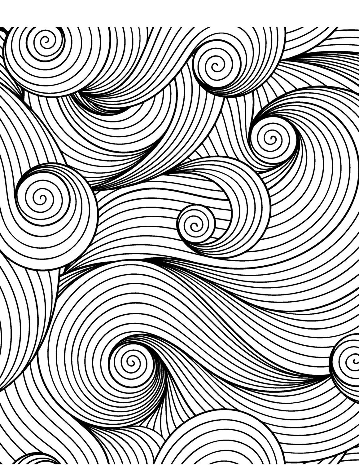 72+ Bright Detailed Pattern Coloring Pages Printable