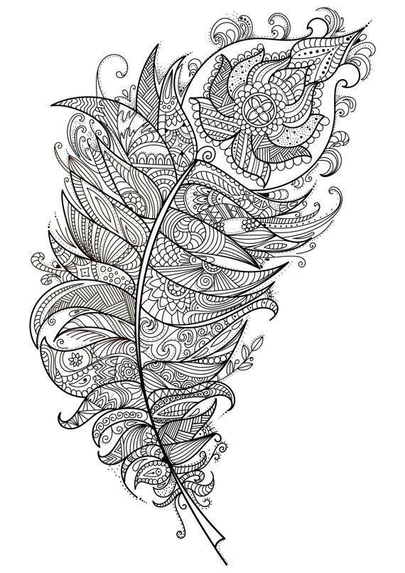 174+ Artistic Highly Detailed Coloring Pages Printable