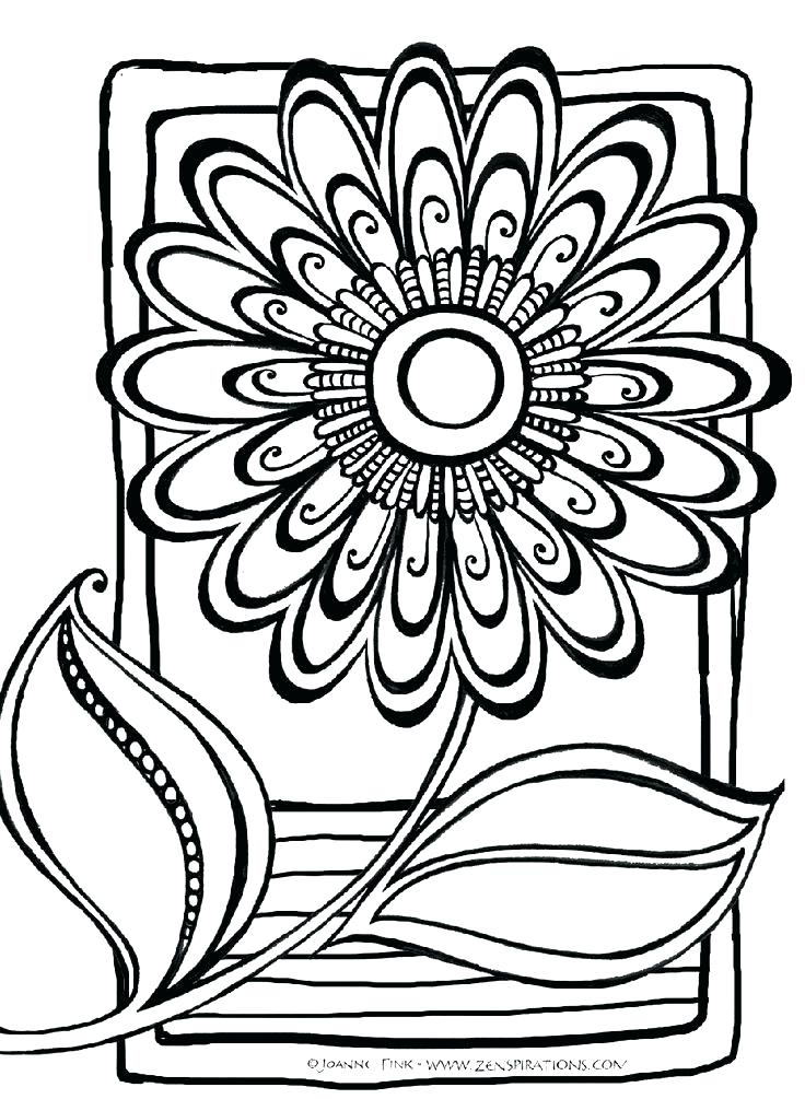 148+ Exciting Abstract Adult Coloring Pages Printable