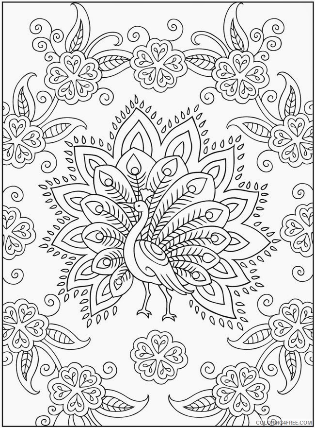 88+ Cheerful Complex Abstract Coloring Pages Printable