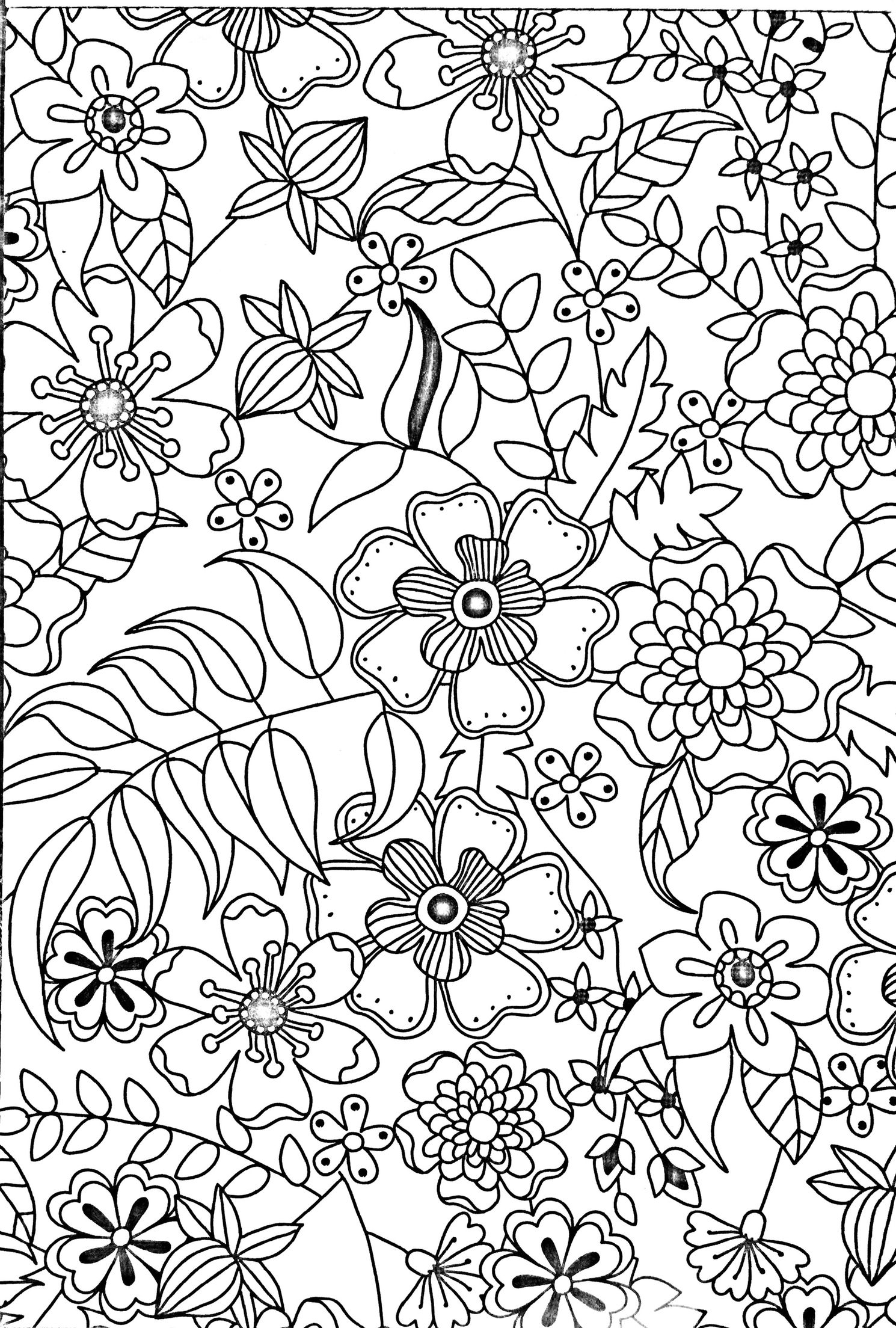 126+ Unique Detailed Pattern Coloring Pages Printable