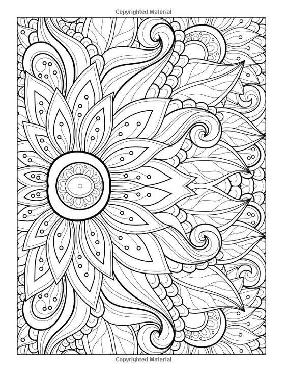 32+ Vibrant Abstract Adult Coloring Pages Printable