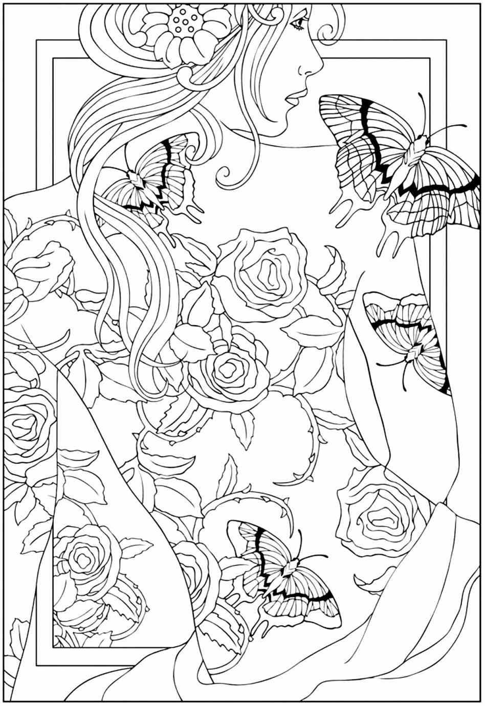 197+ Imaginative Highly Detailed Coloring Pages Printable