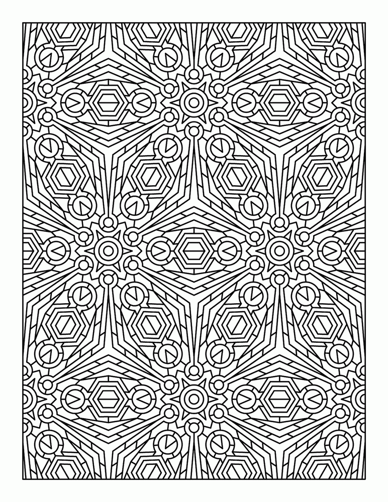 161+ Festive Detailed Pattern Coloring Pages Printable