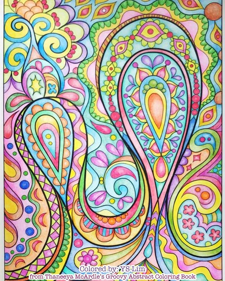 87+ Imaginative Complex Abstract Coloring Pages Printable