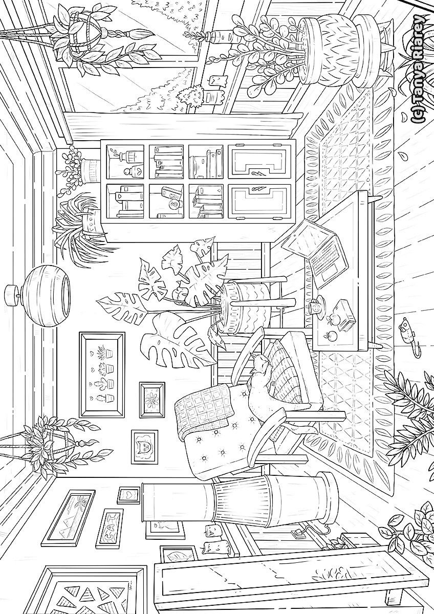 99+ Joyful Highly Detailed Coloring Pages Printable