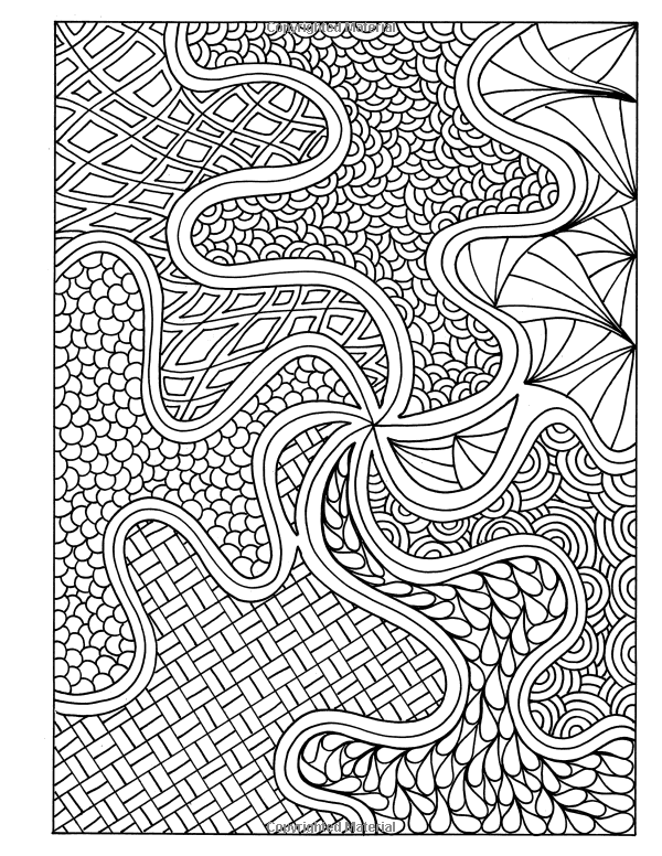 73+ Fantastic Complex Abstract Coloring Pages Printable