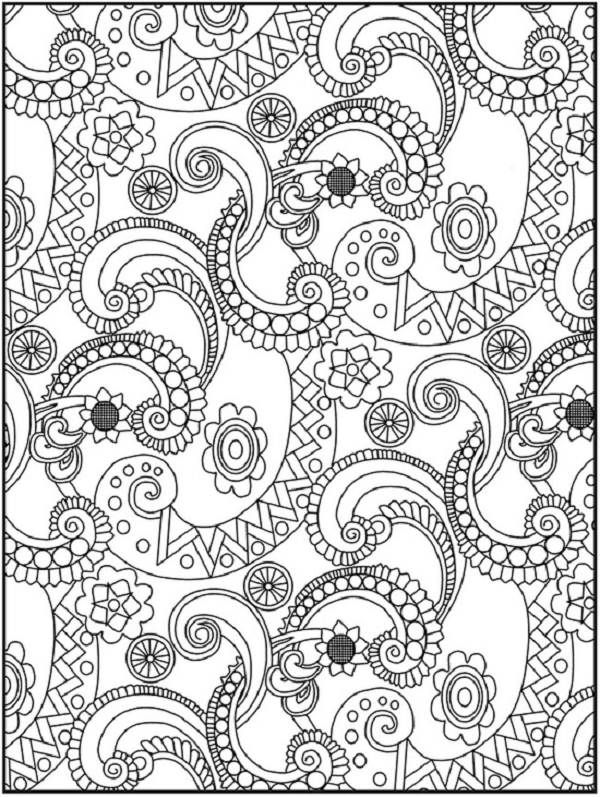 100+ Cheerful Fun Hard Coloring Pages Printable