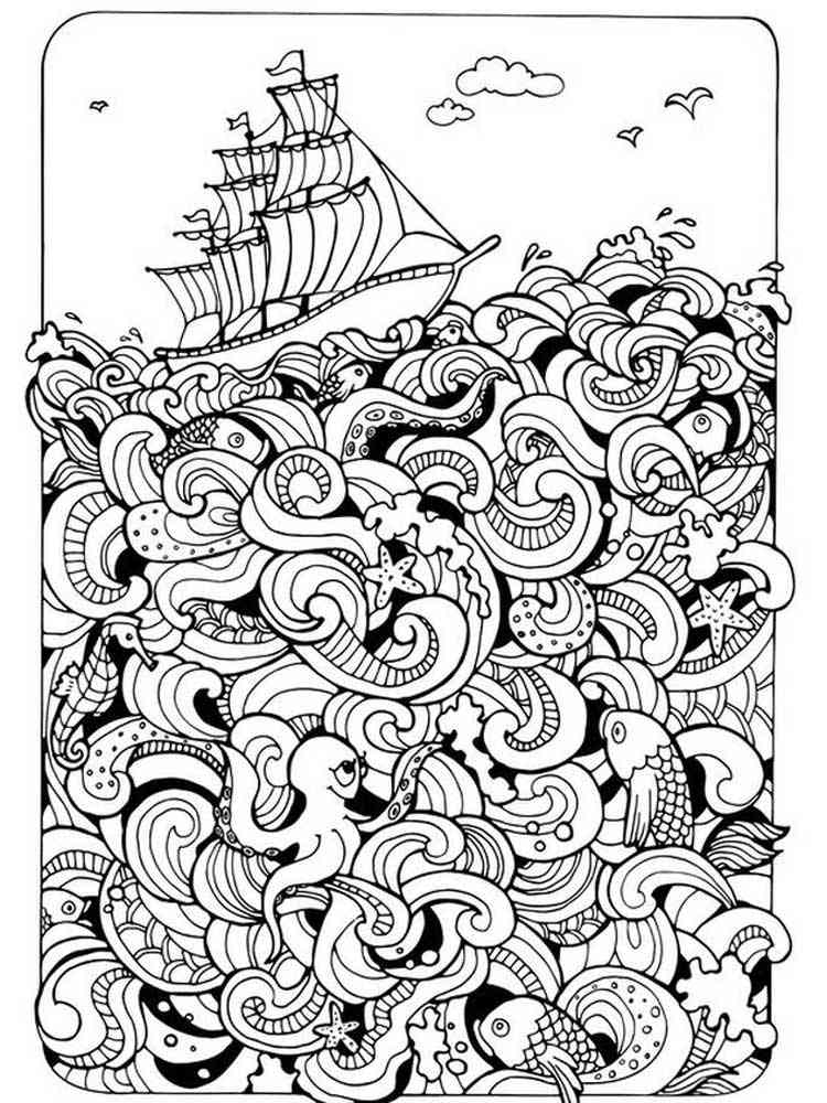 127+ Whimsical Fun Hard Coloring Pages Printable