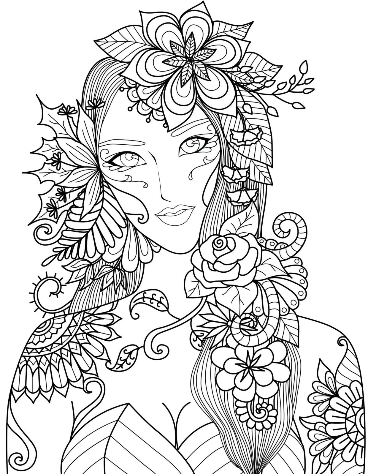 32+ Cheerful Fun Hard Coloring Pages Printable