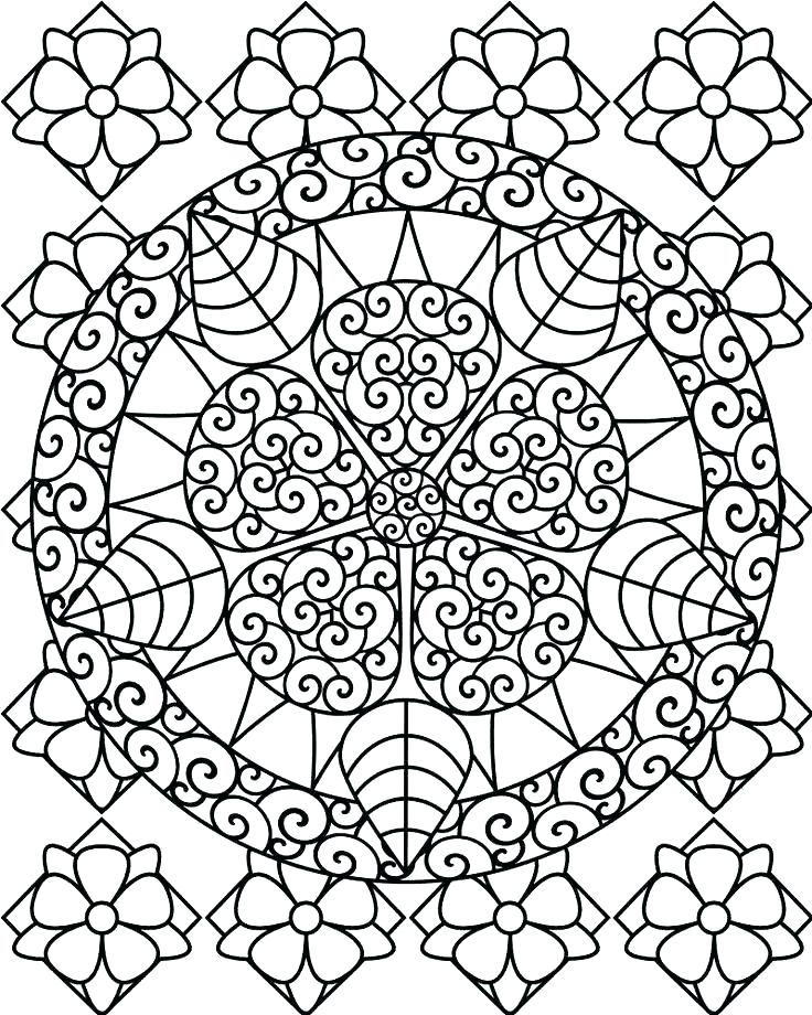 81+ Dazzling Fun Hard Coloring Pages Printable