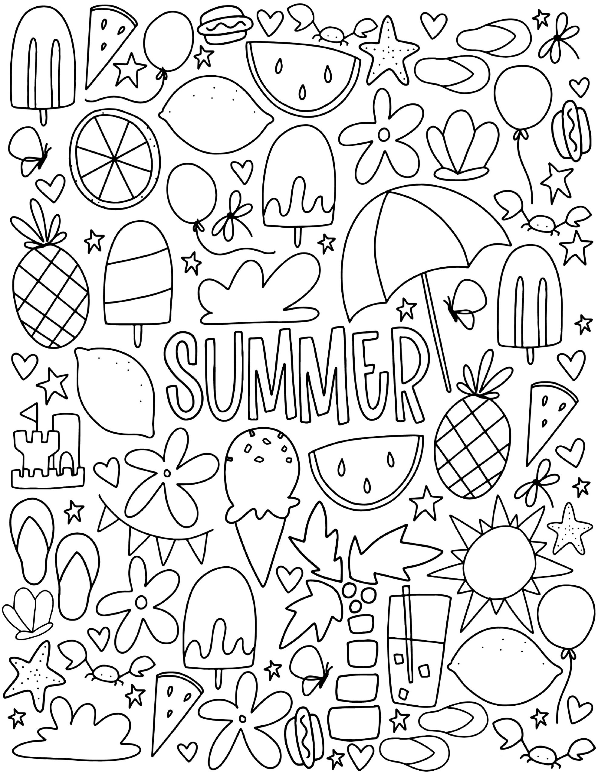 180+ Inspiring Fun Hard Coloring Pages Printable