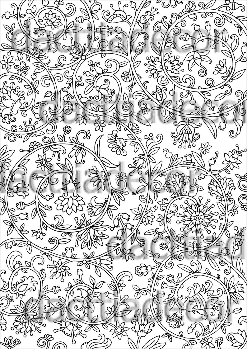 53+ Cute Highly Detailed Coloring Pages Printable