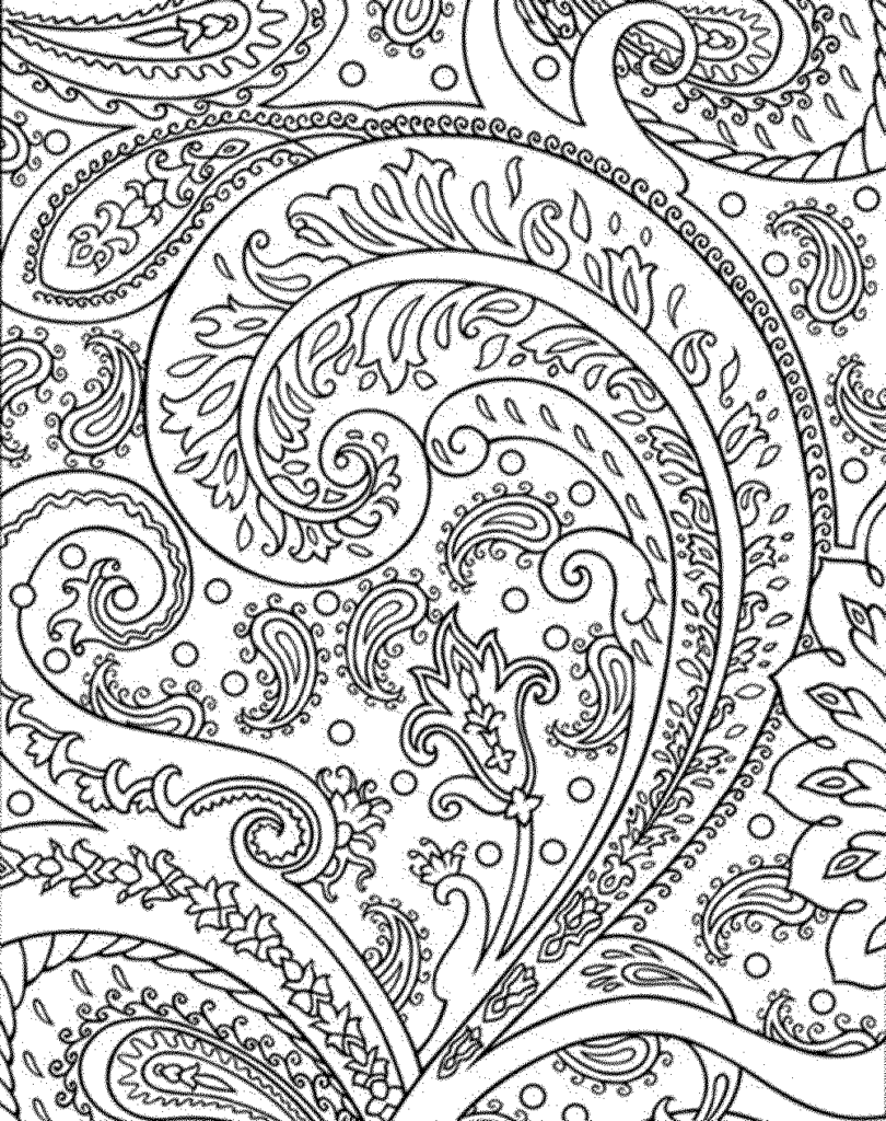 112+ Lovely Detailed Pattern Coloring Pages Printable