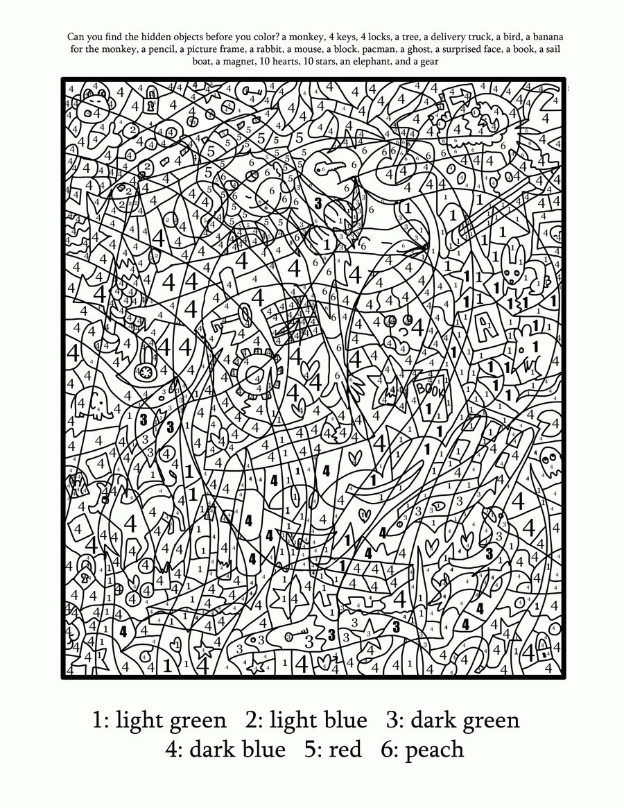 142+ Cute Fun Hard Coloring Pages Printable