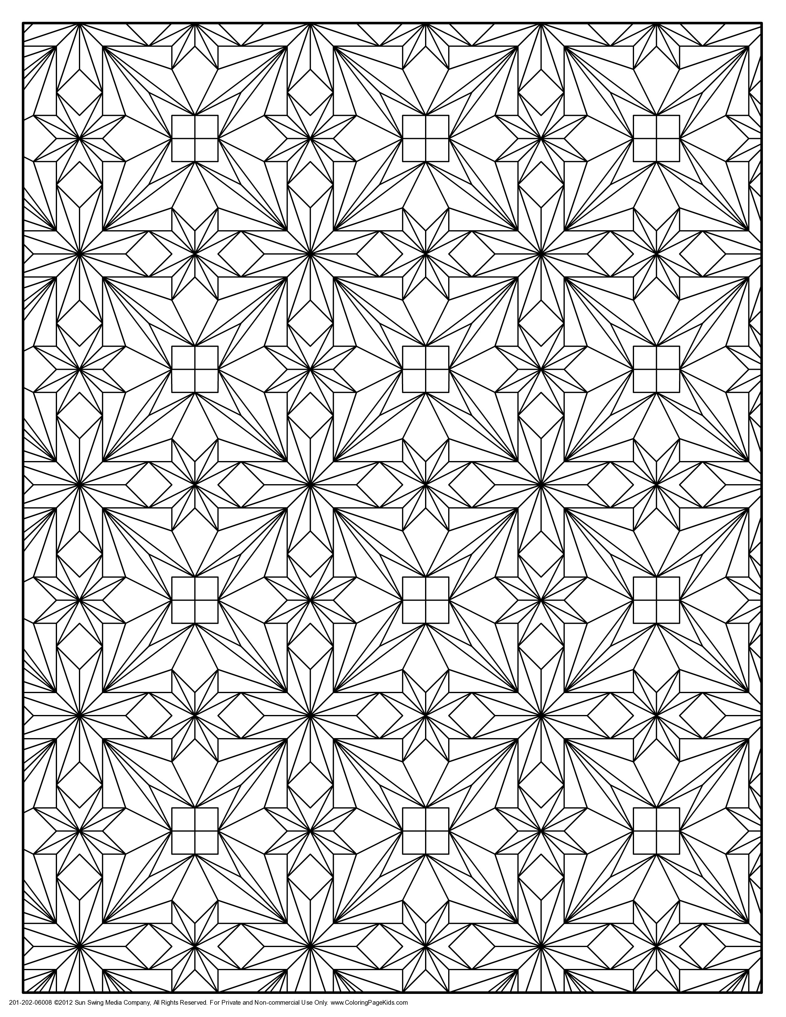 31+ Unique Detailed Pattern Coloring Pages Printable