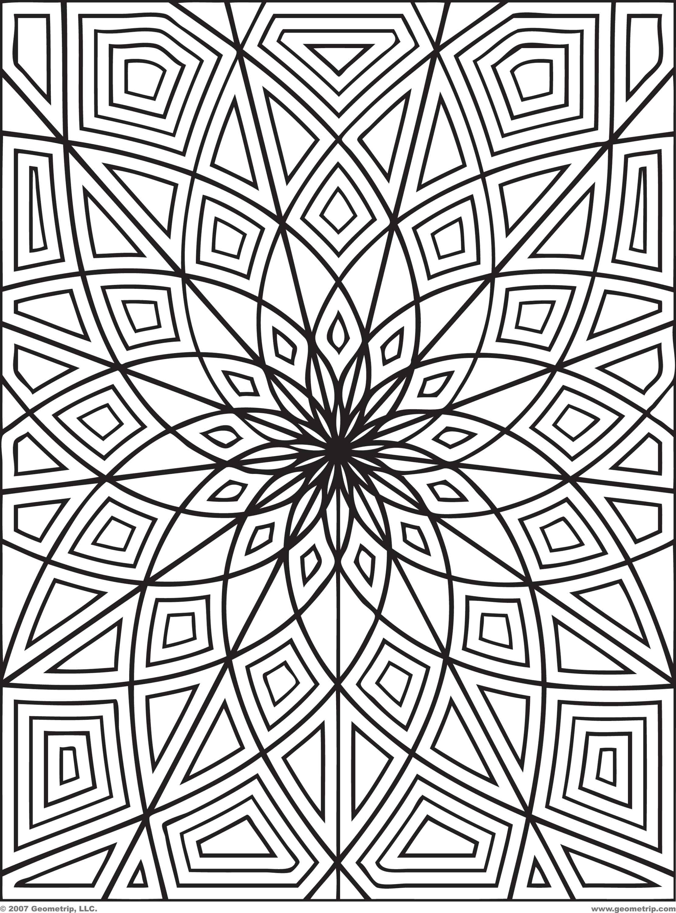 116+ Delightful Detailed Pattern Coloring Pages Printable