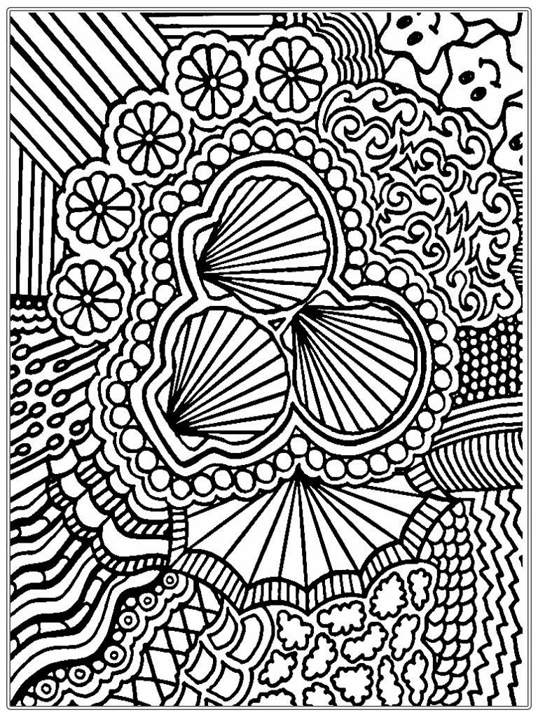 134+ Enchanting Highly Detailed Coloring Pages Printable