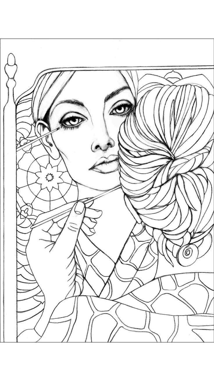 48+ Fun Grown Up Coloring Pages and Drawing