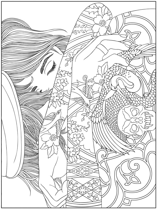 1+ Adorable Difficult Coloring Pages Printable