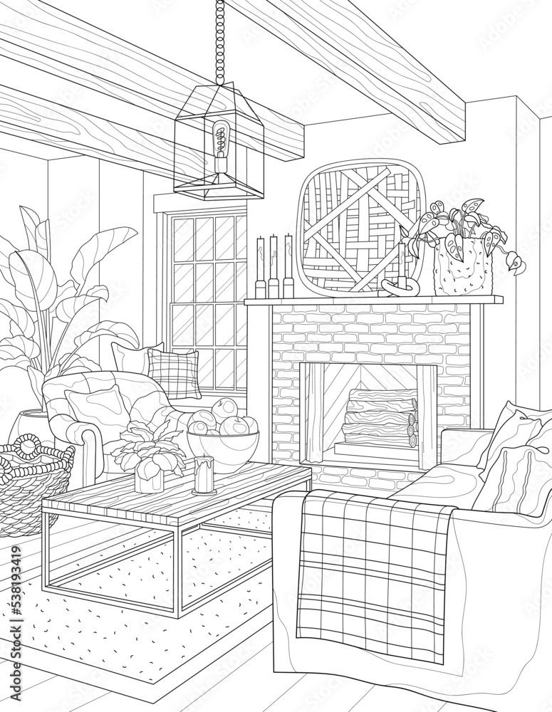 47+ Simple Design Coloring Pages Free Unique