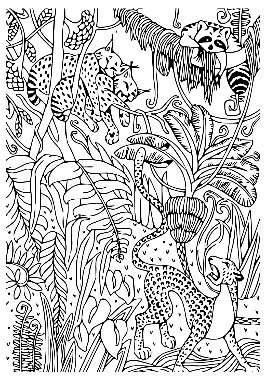 13+ Amazing Difficult Coloring Pages Printable