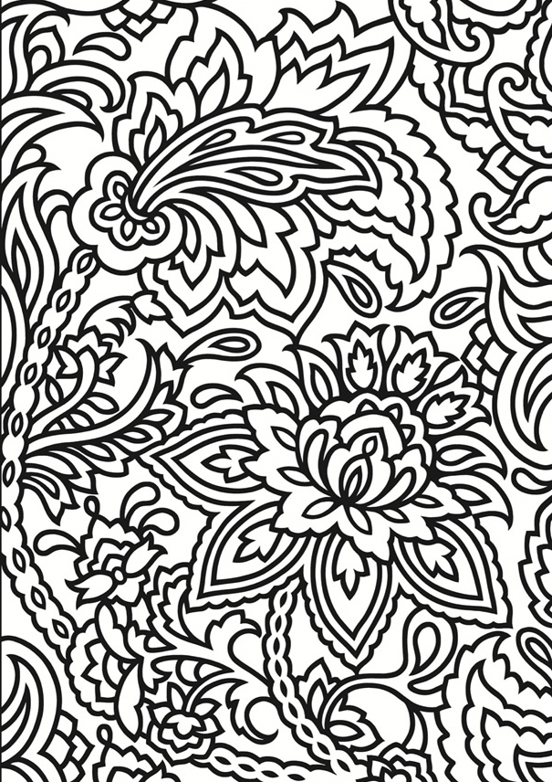 colorful adult coloring book patterns printable jpg