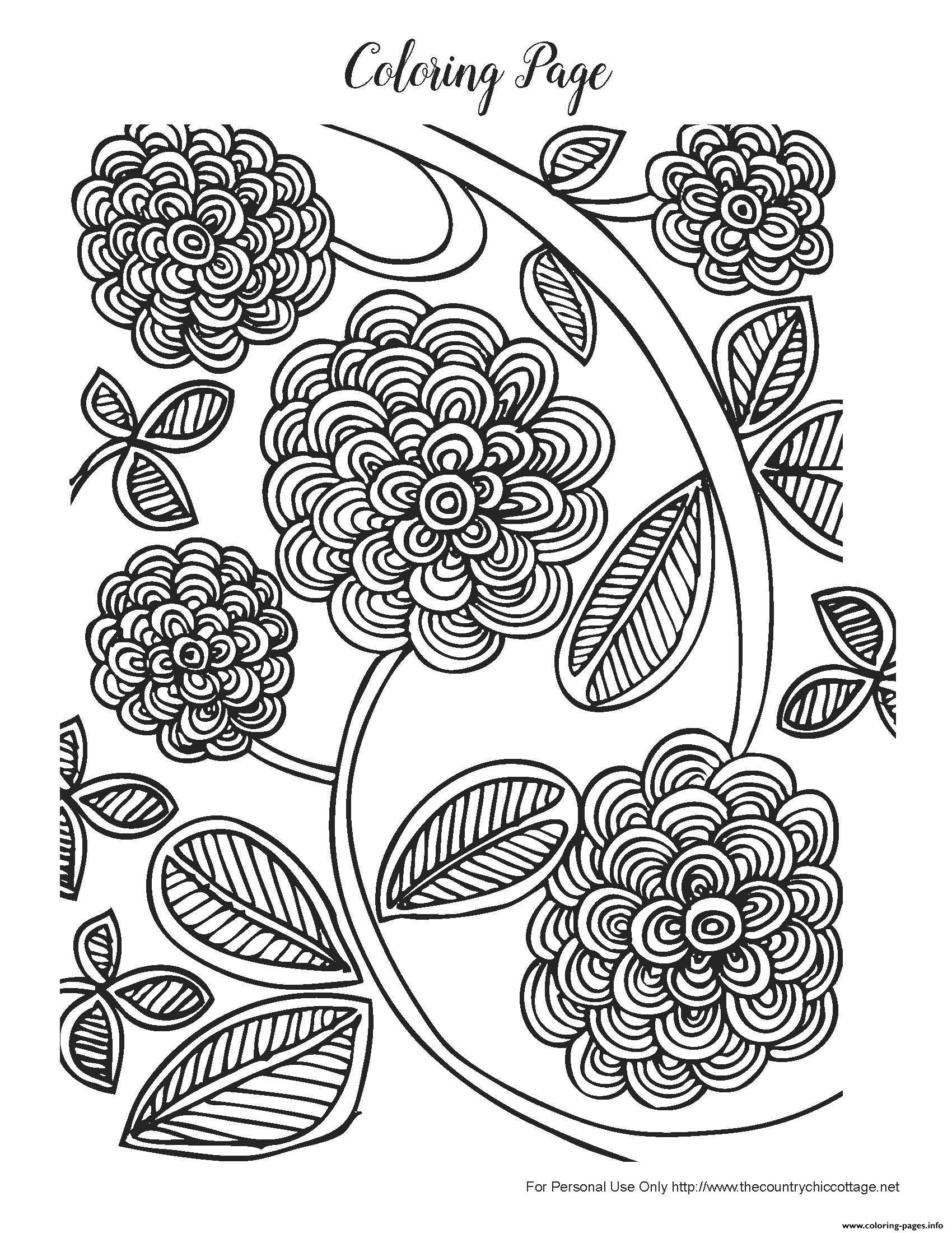 43+ Lovely Free Advanced Adult Coloring Pages and Drawing