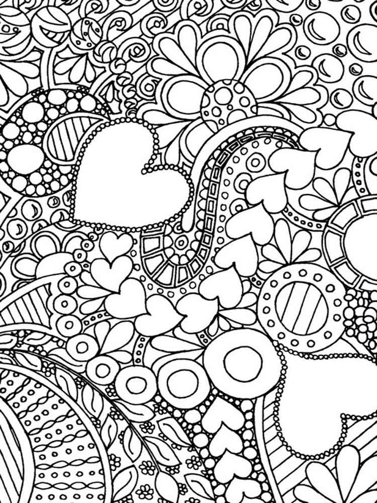 18+ Unique Difficult Coloring Pages Printable