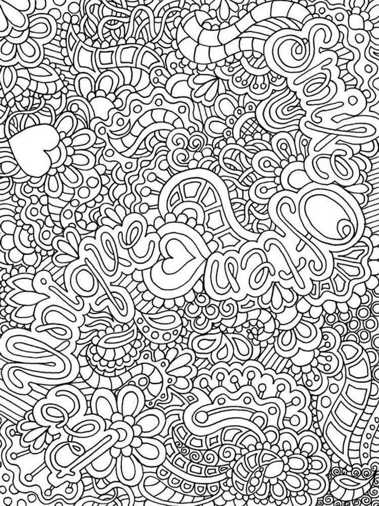 23+ Entertaining Challenging Coloring Pages Printable