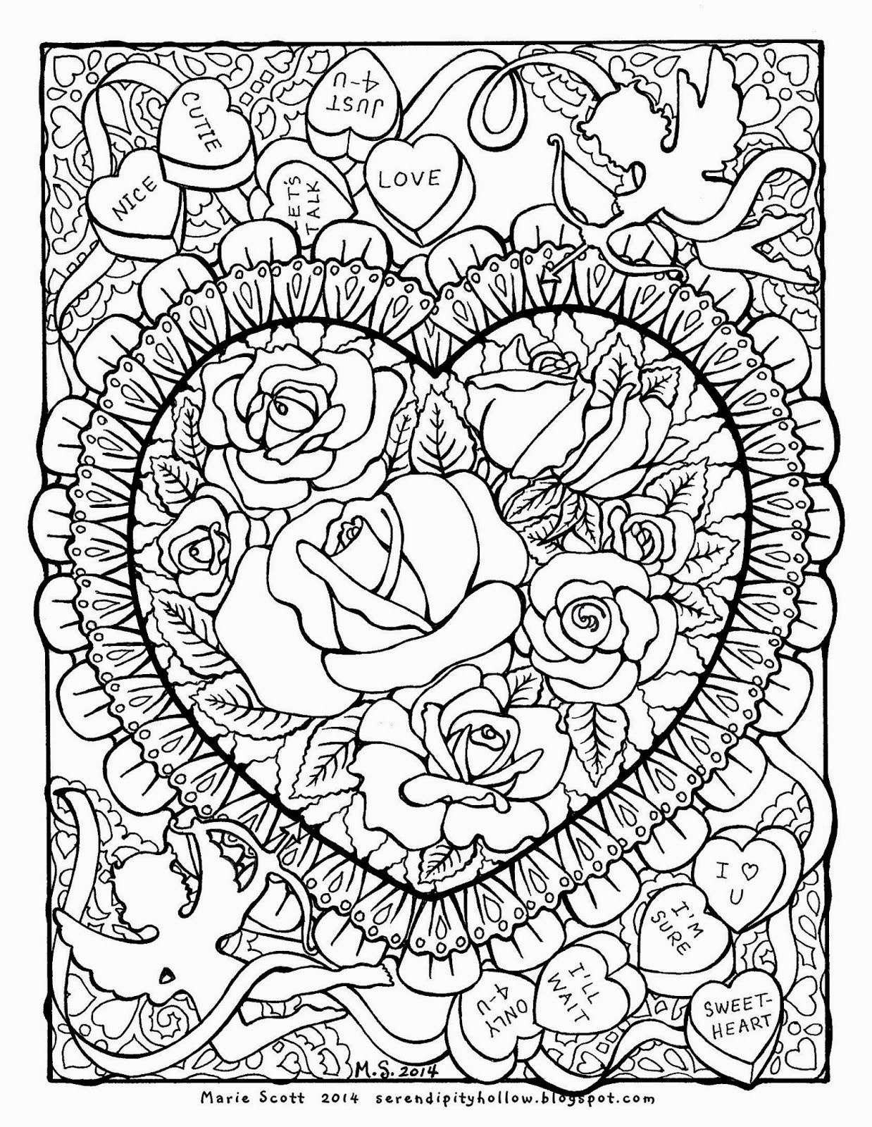 33+ Free Challenging Coloring Pages Printable