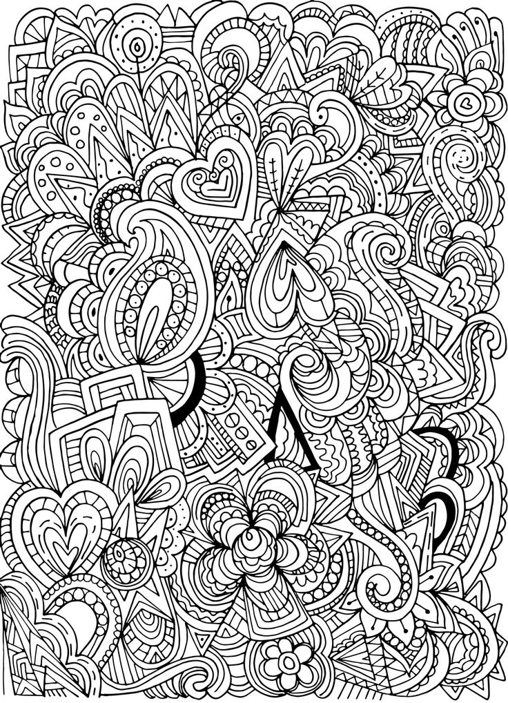 35+ Creative Coloring Pages for Adults Printable