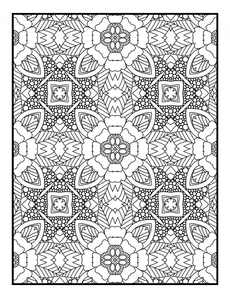 159+ Exciting Fun Geometric Coloring Pages Printable