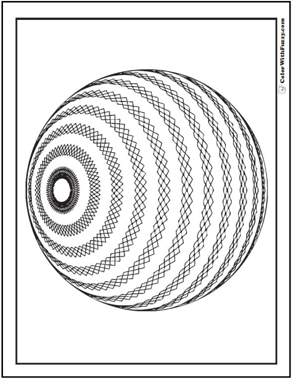 d geometric pattern coloring pages png jpg