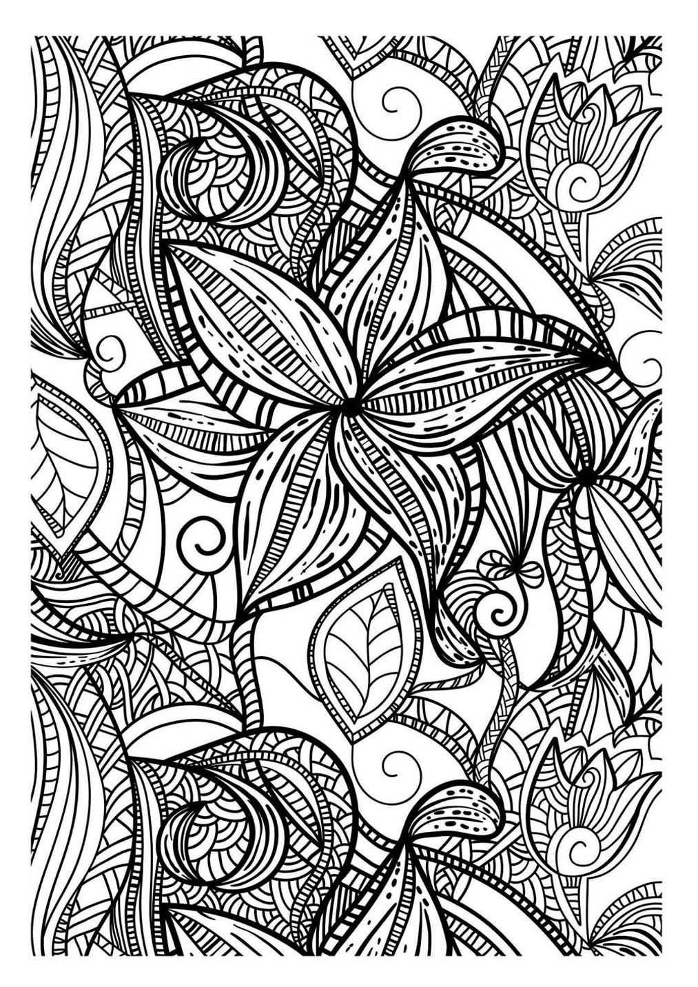 happy adult coloring book patterns printable jpg