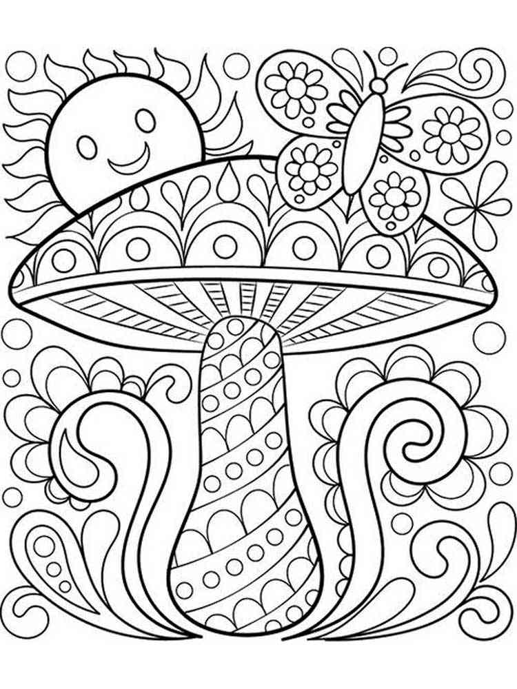 48+ Free Coloring Pages for Adults Printable