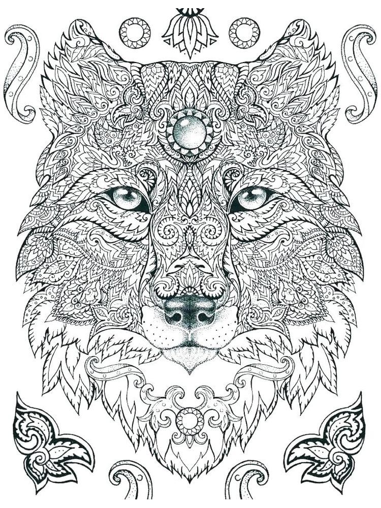 53+ Detailed Free Hard Coloring Pages Printable