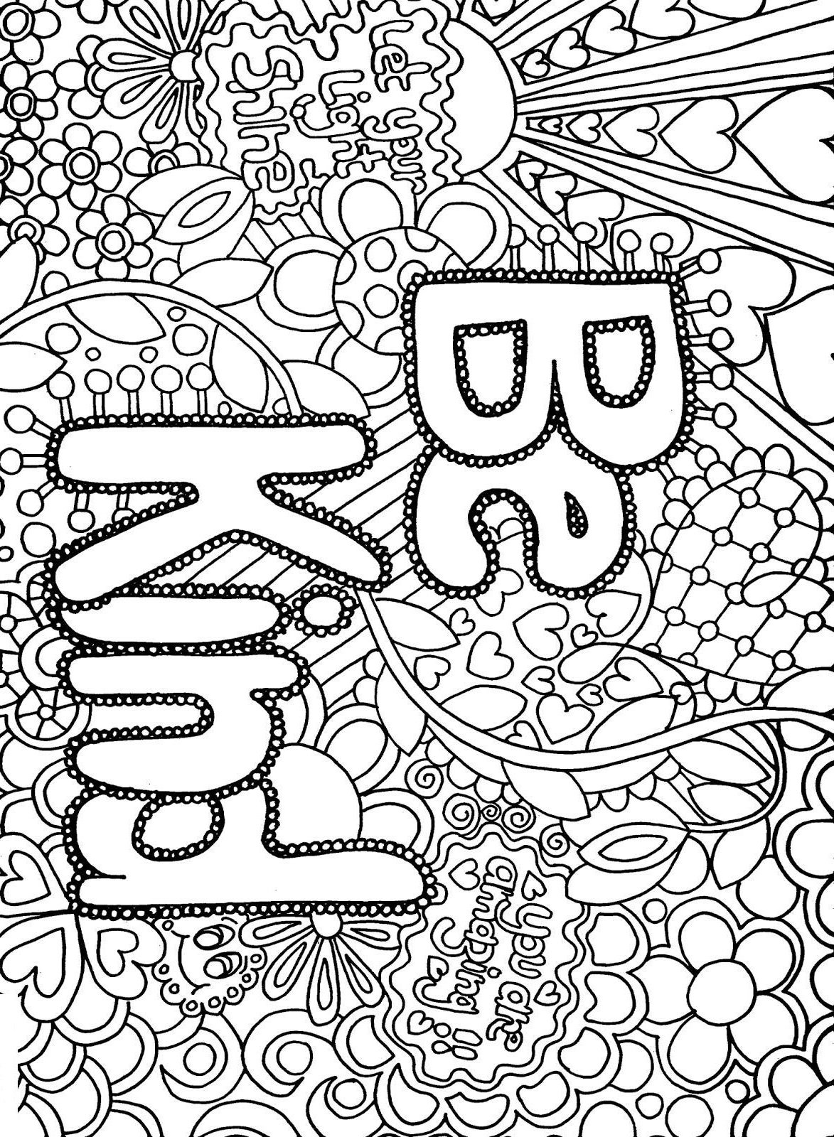 58+ Cute Free Hard Coloring Pages Printable