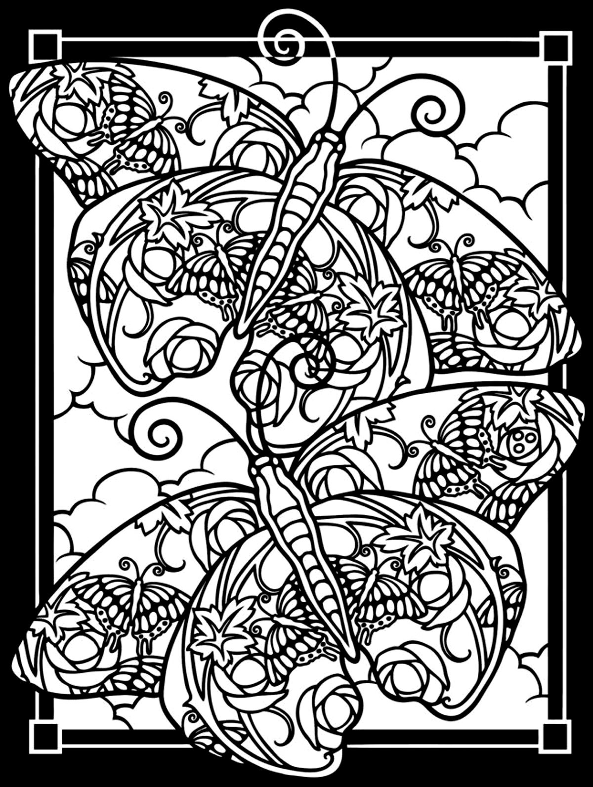 6+ Creative Adult Art Coloring Pages Printable