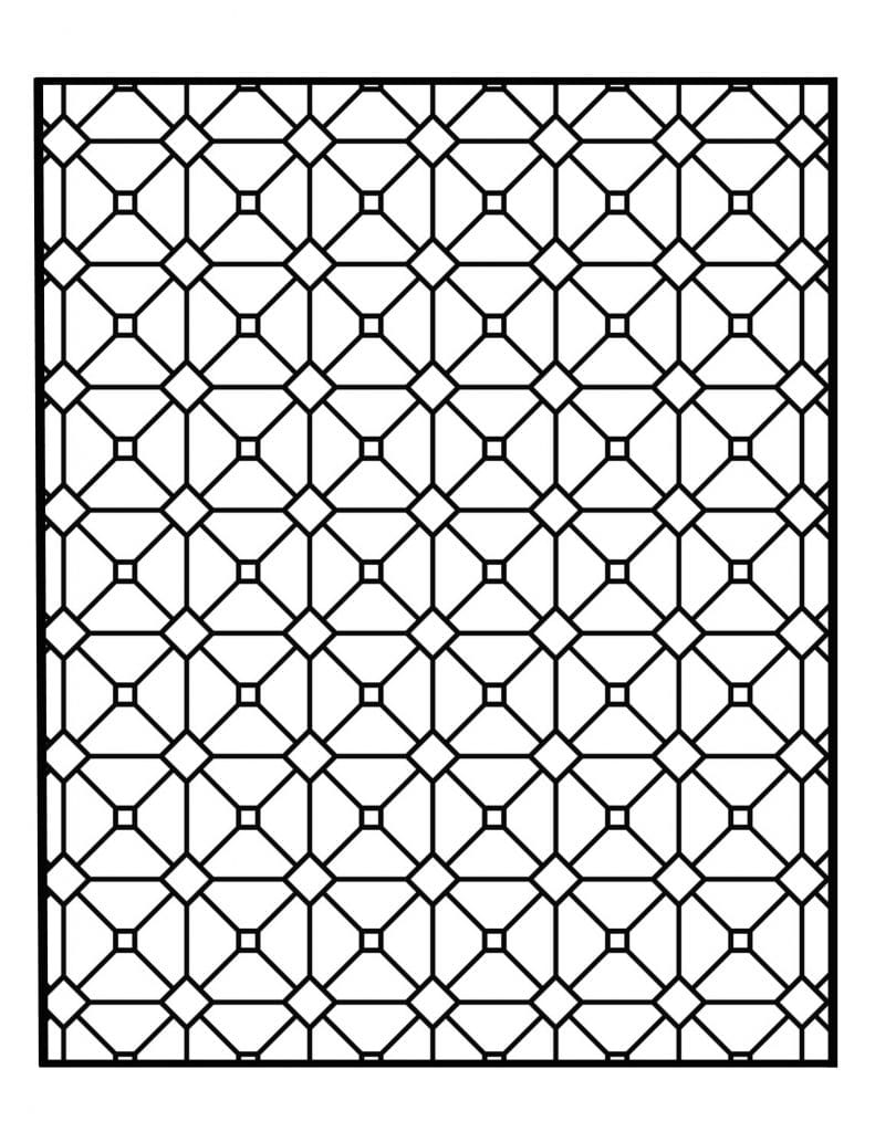 179+ Creative Fun Geometric Coloring Pages Printable