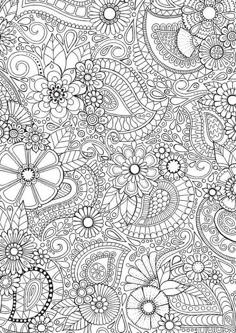 42+ Free Grown Up Coloring Pages with Simple Outline