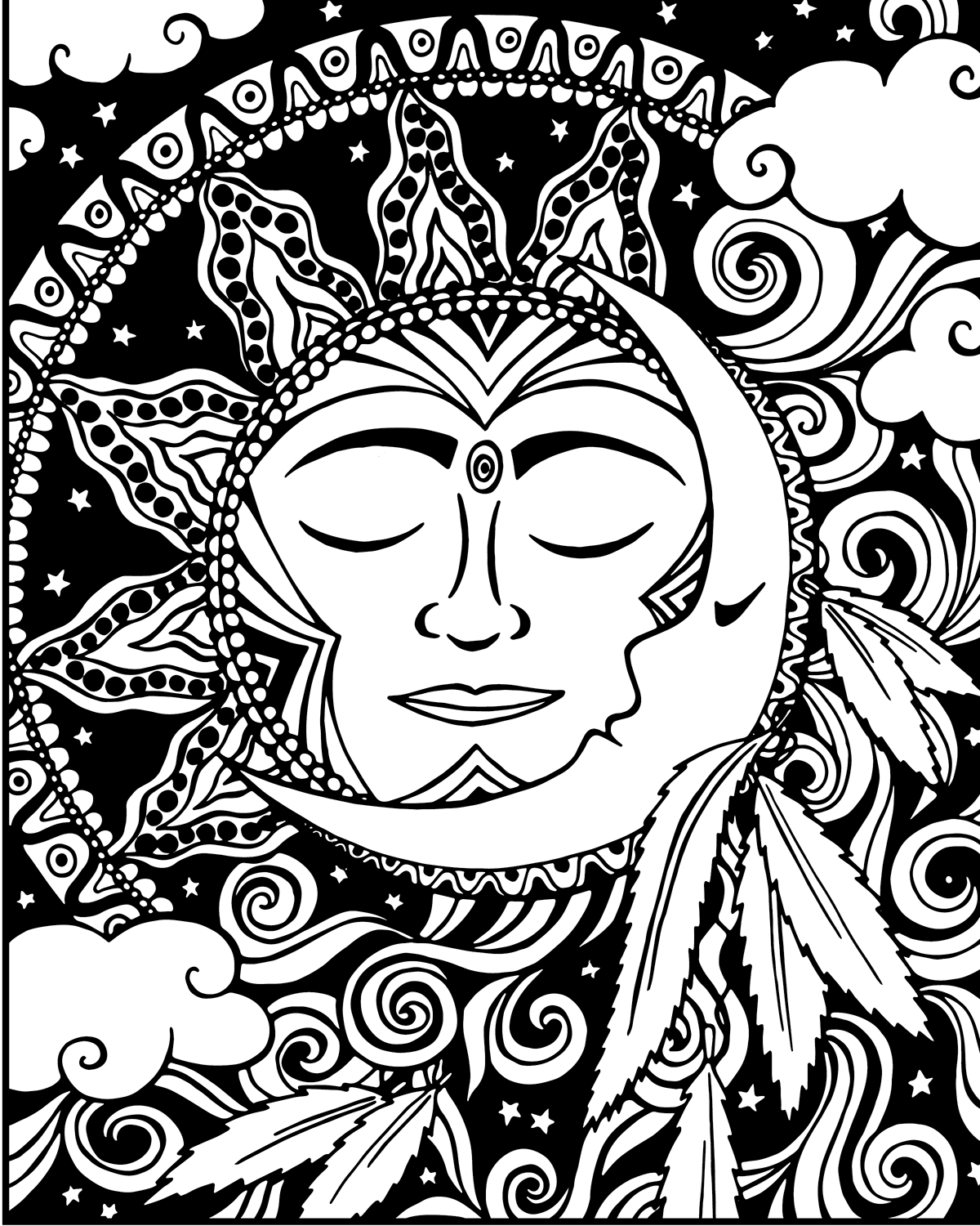 73+ Entertaining Adult Art Coloring Pages Printable