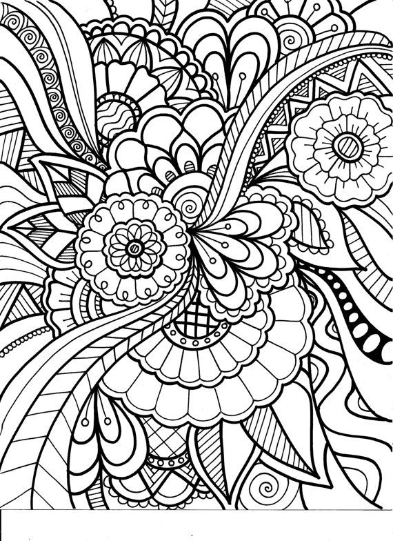 easy adult coloring book patterns printable jpg