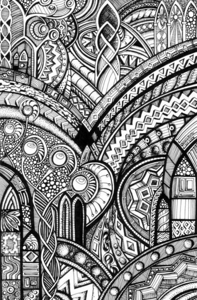 80+ Creative Challenging Coloring Pages Printable